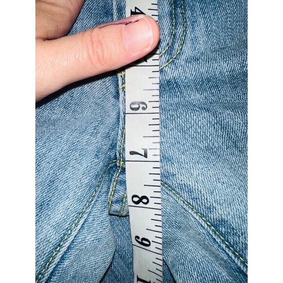 N5 Miss Me Jeans Flare embroidered Rose Low Rise Y2K Size 28 Distressed Boho - Picture 9 of 10